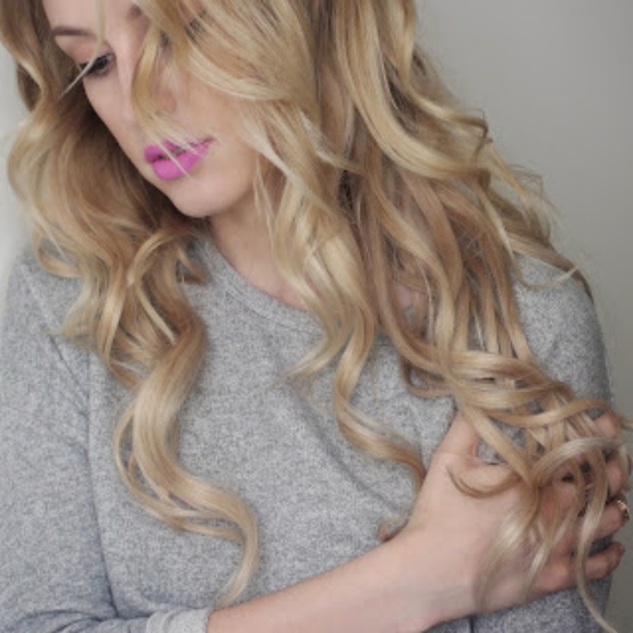 18" Clip in Extensions Dirty Blonde #18 in 170g - Picture 3 of 6